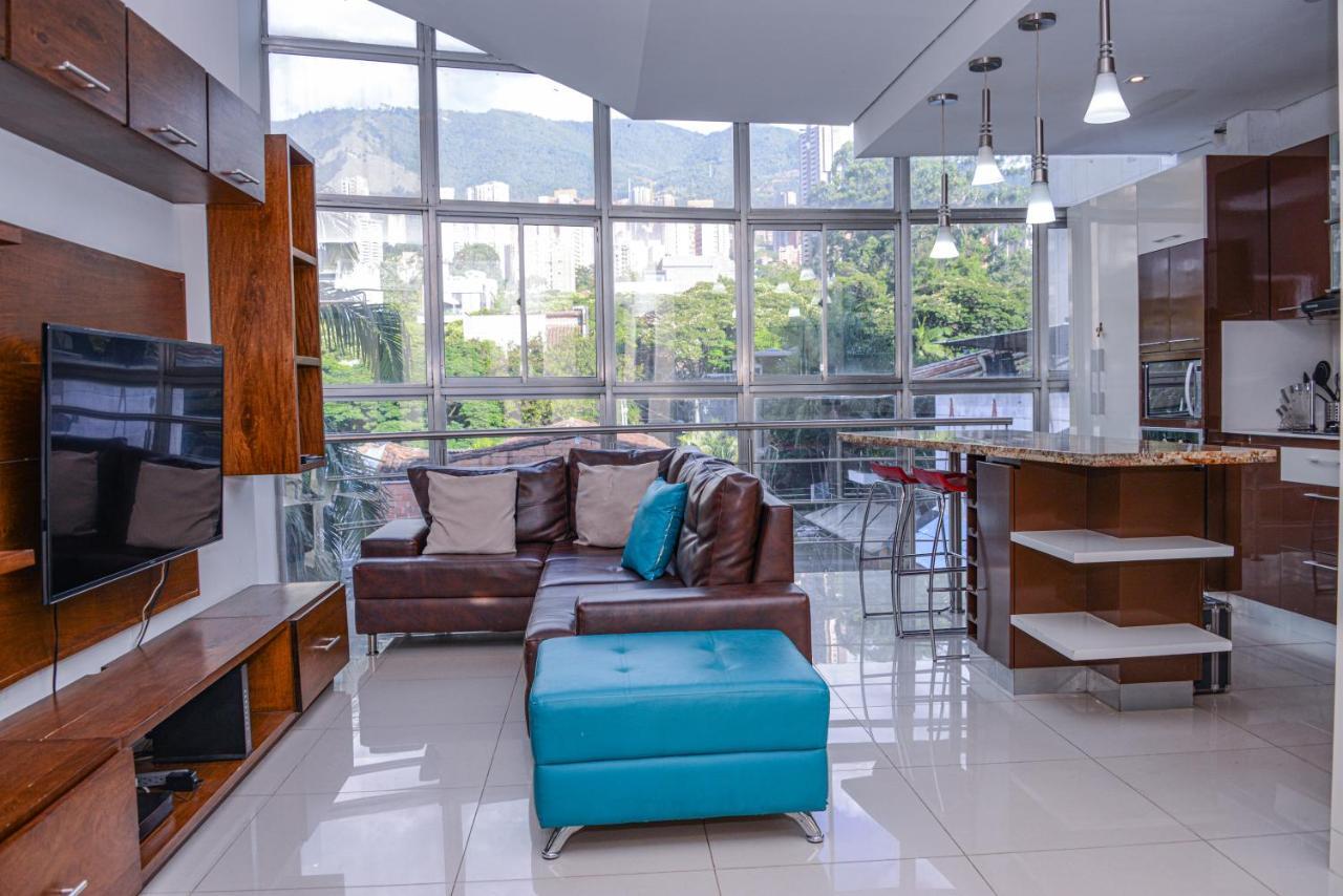 Apartamento Lleras Ac Hot Tub Медельин Экстерьер фото